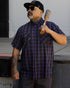 BIG LEAGUE BAMBOO SHORT SLEEVE BUTTON UP - MENS